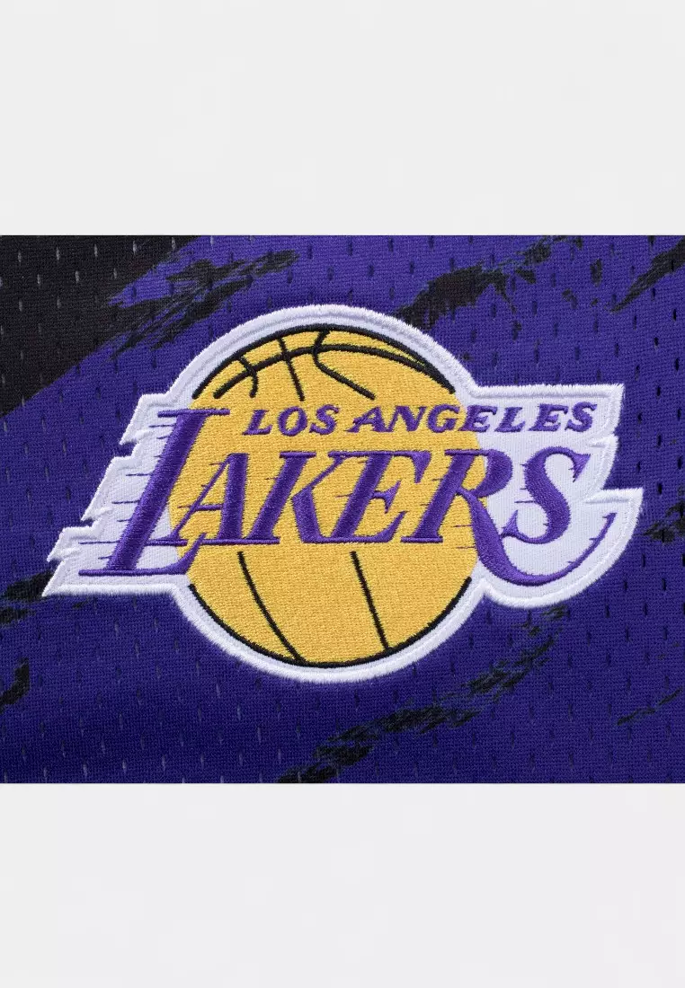 Los Angeles Lakers Basketball Shorts for Men Smear Collection