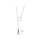 Glamorousky white 925 Sterling Silver Simple Fashion Heart-shaped Freshwater Pearl Necklace 4C630ACF98065DGS_2