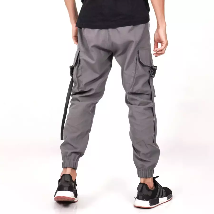 OKECHUKU Arthur Celana Hypebeast Celana Cargo Jogger Cargo Pants Pria