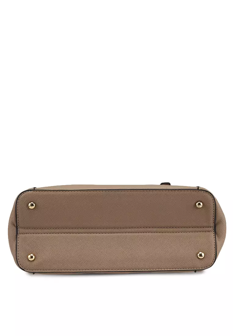 Saffiano Convertible Tote Bag