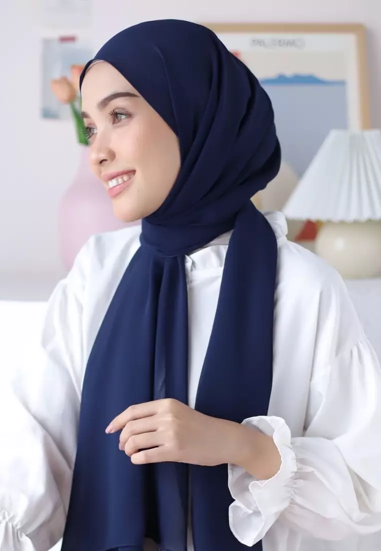 Bawal Shawl Navy