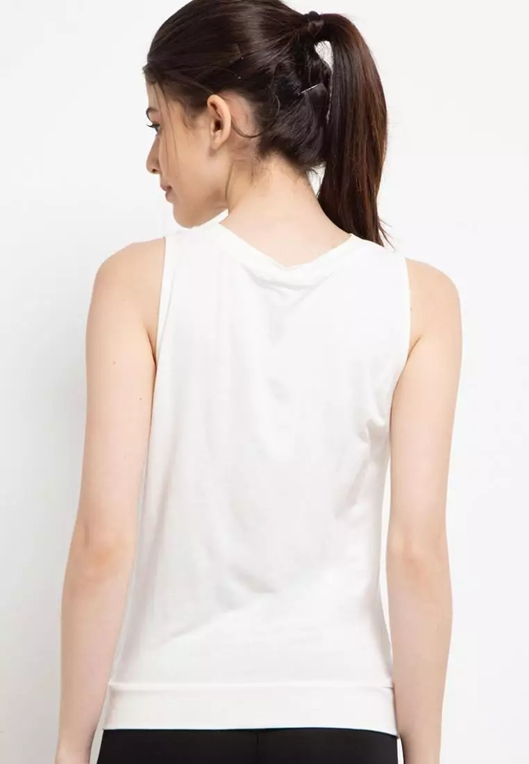 Td Active LS069 Yoga Pleated Tank Top Outline