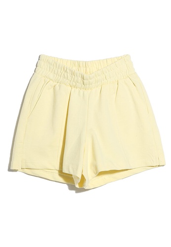 FOX Kids & Baby yellow Lemon Jersey Shorts 80BF8KAAE44BBEGS_1
