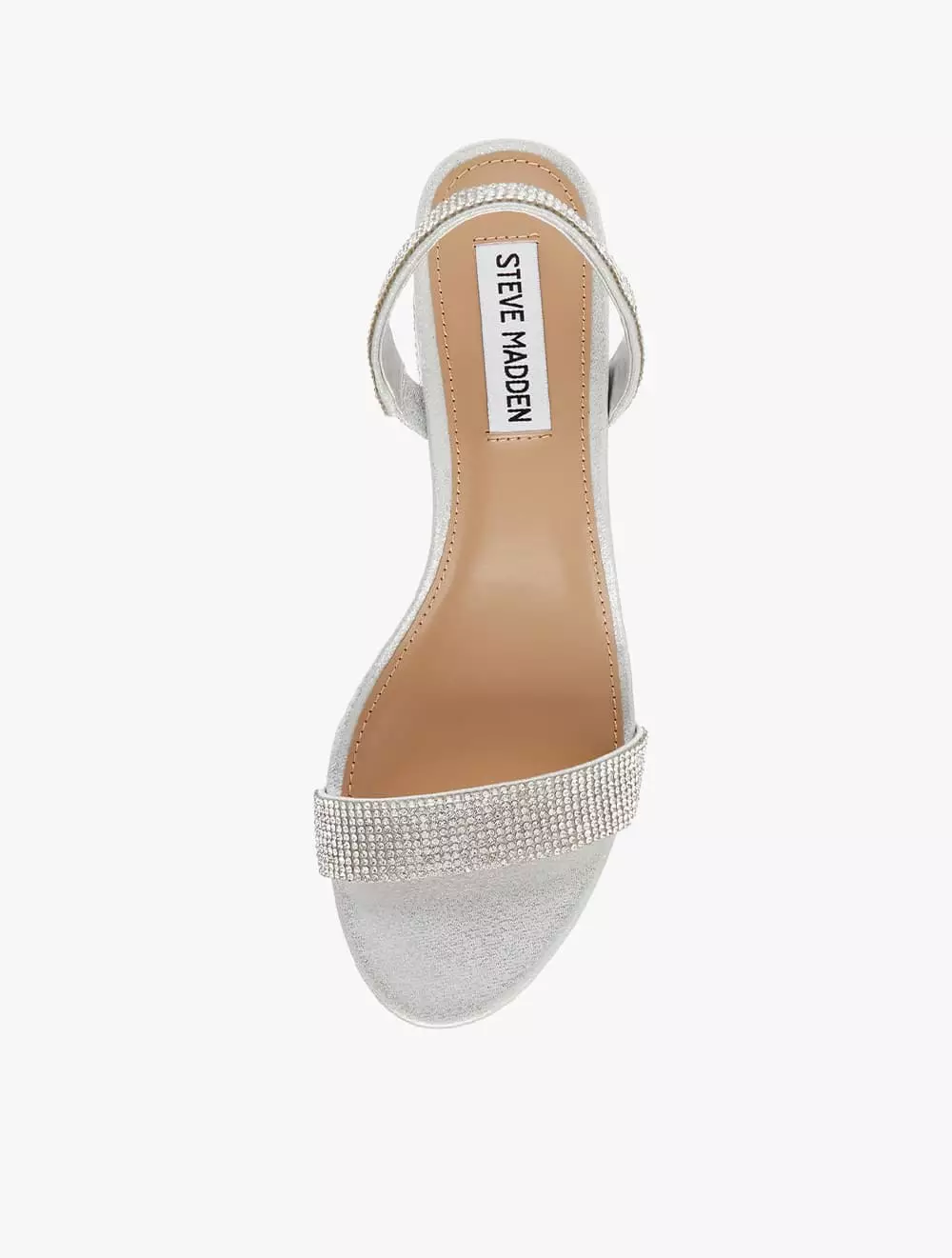 Steve Madden INFUSED-R Women's Heels Sandals- Crystal