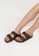 Birkenstock 褐色 Arizona Oiled Leather Sandals BI090SH92JPNMY_1