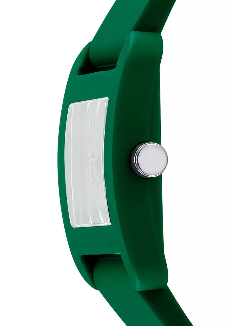 DKNY City Sport Green Rubber Analog Quartz Watch For Women DK1L002P0065