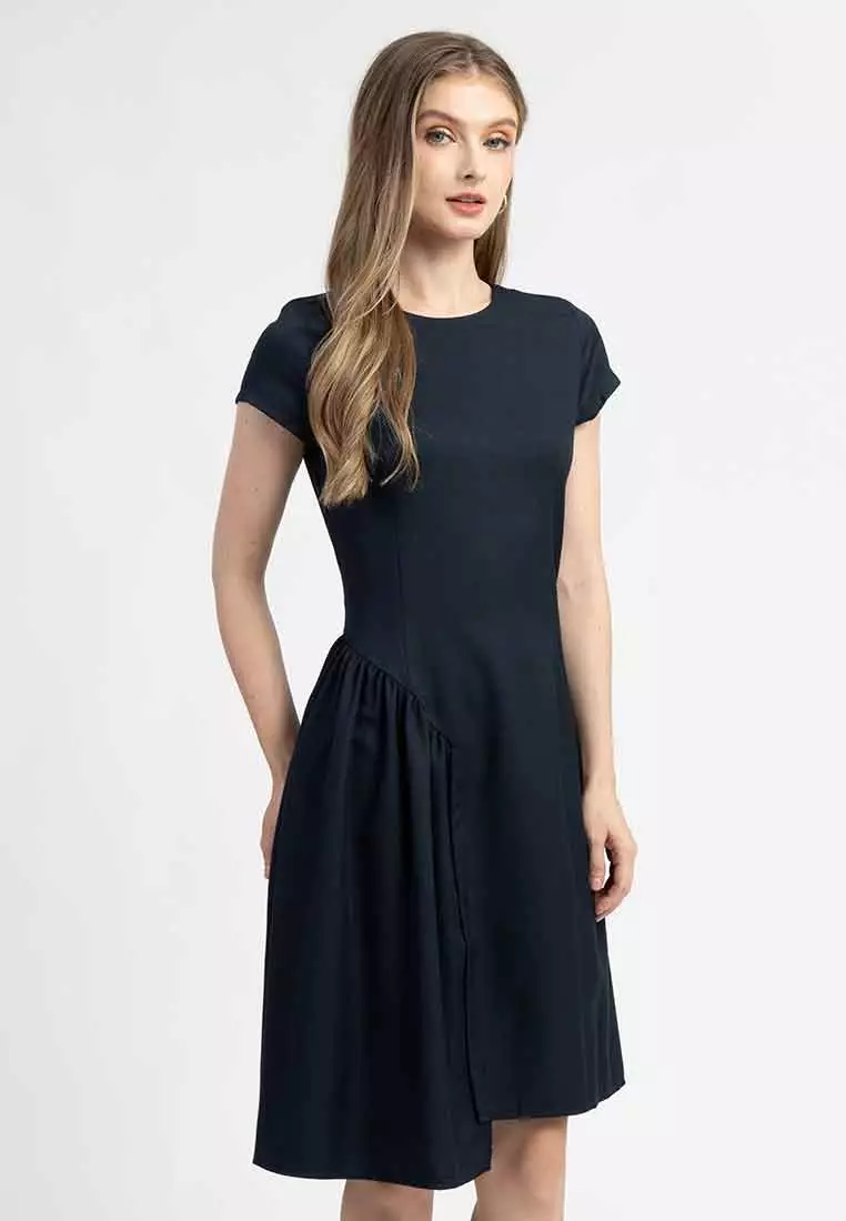 Eliana Asymmetrical A-Line Dress