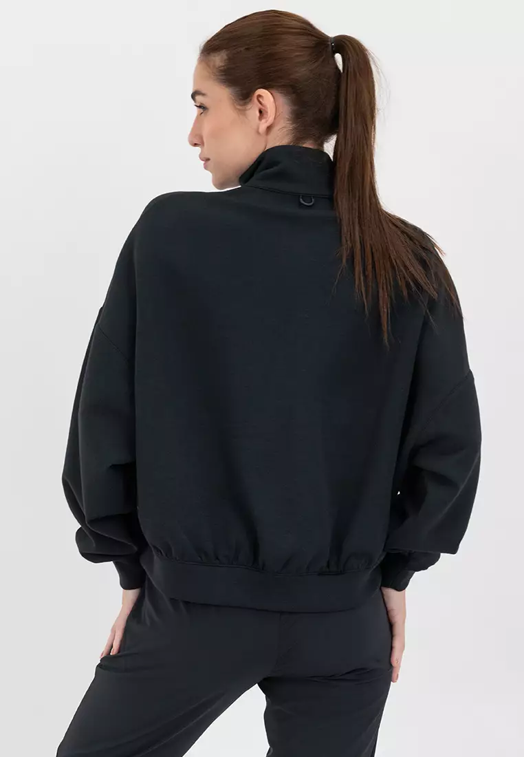 Women's 24.7 ImpossiblySoft Dri-FIT Oversized 1/2-Zip Top