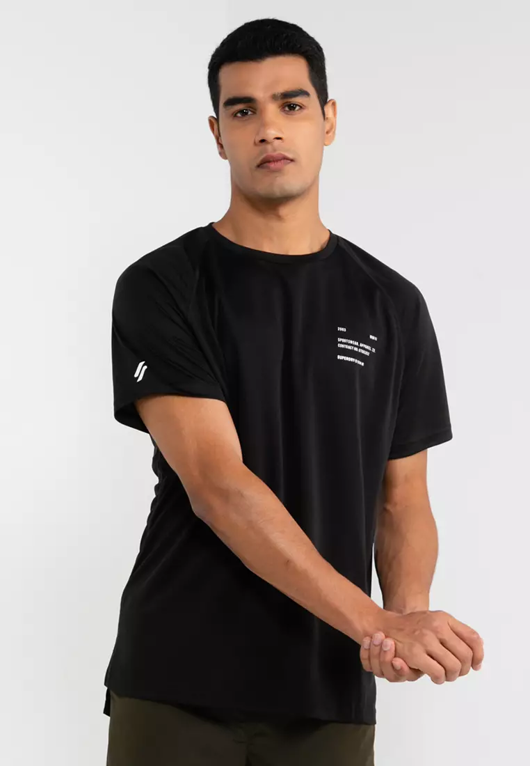 Buy Superdry Train Active Graphic Short Sleeves Tee - Sports