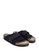 Birkenstock blue and navy Kyoto Soft Suede Nubuck Sandals F37B2SH5F1B68AGS_2