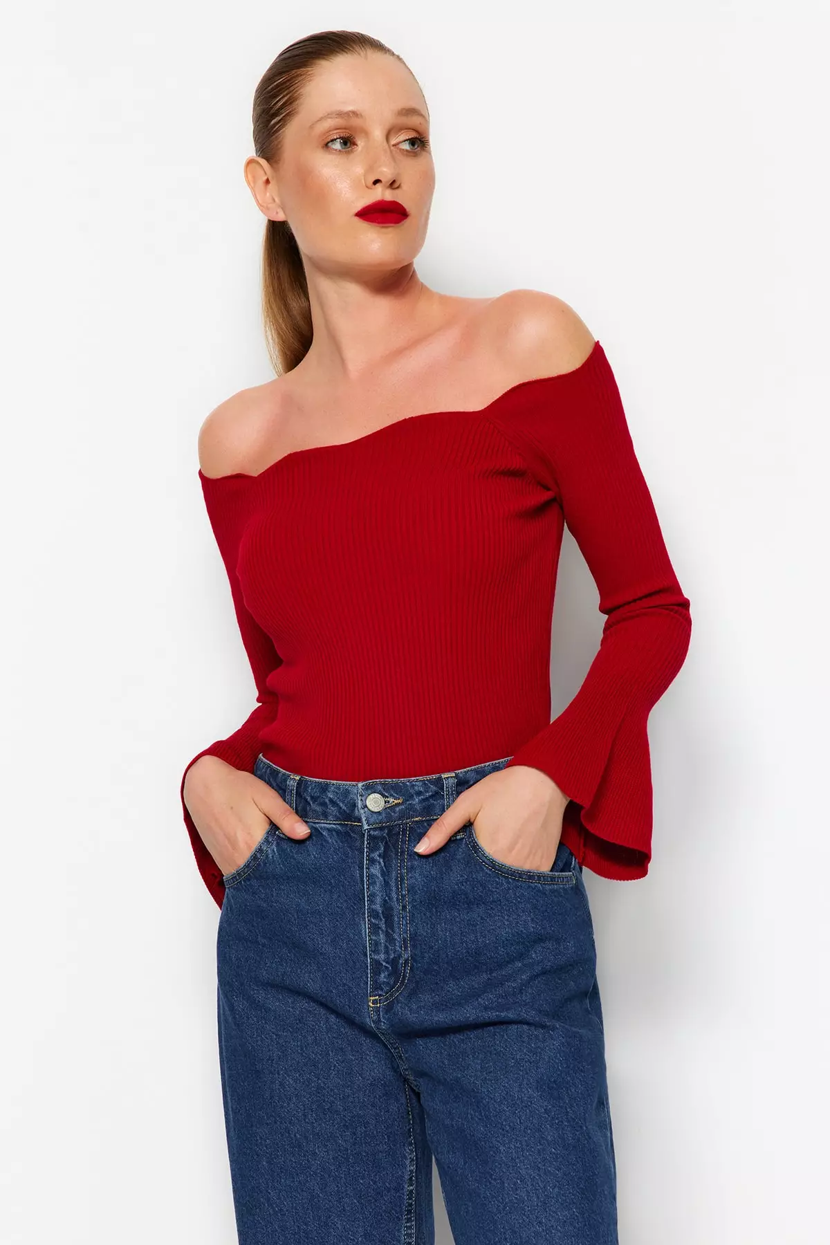 Bardot Neck Jumper