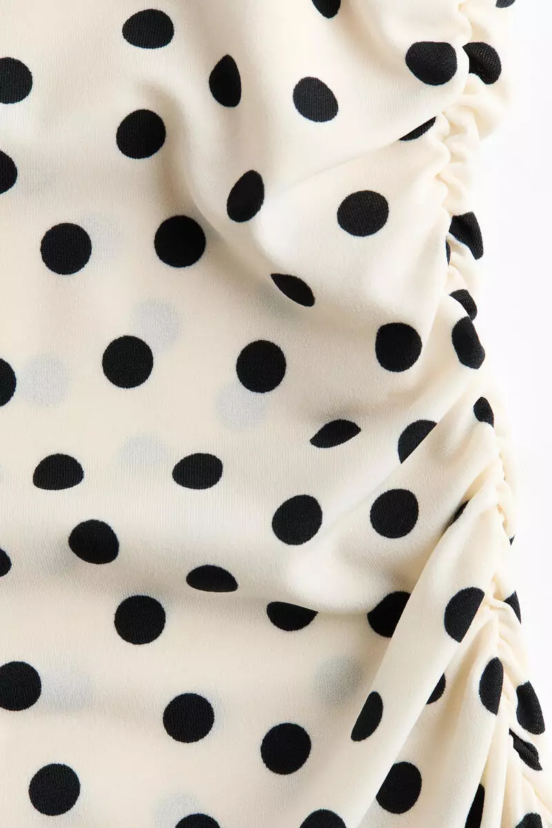 Cap-sleeved dress