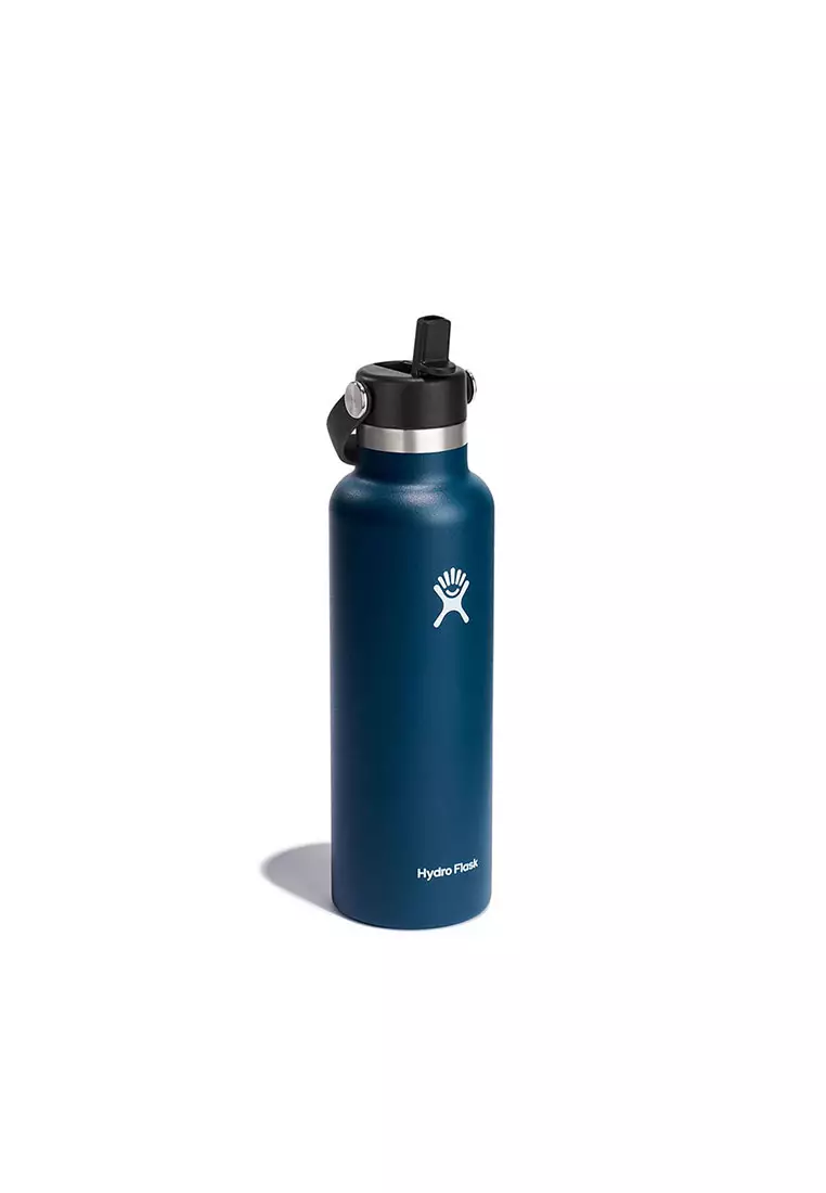 Buy Hydro Flask Hydro Flask 21 oz Standard Flex Straw Cap - Indigo 2026  Online | ZALORA
