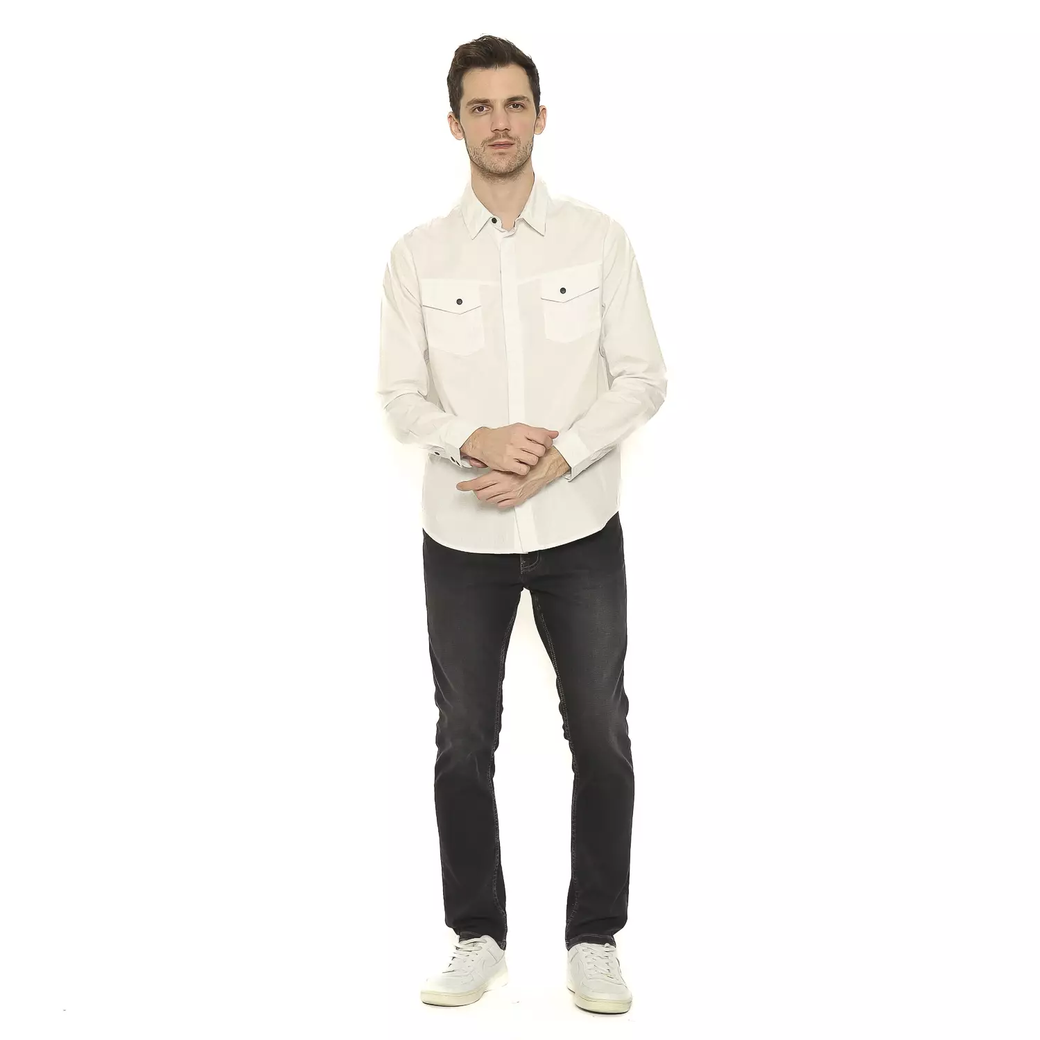 Insight Kemeja Lengan Panjang Pria Hypnotic Men Shirt Long Planet Surf