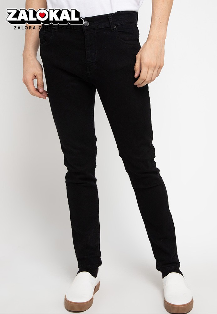 Jual Tripl3 Jeans Celana  Panjang Jeans Pria  Slim Fit 
