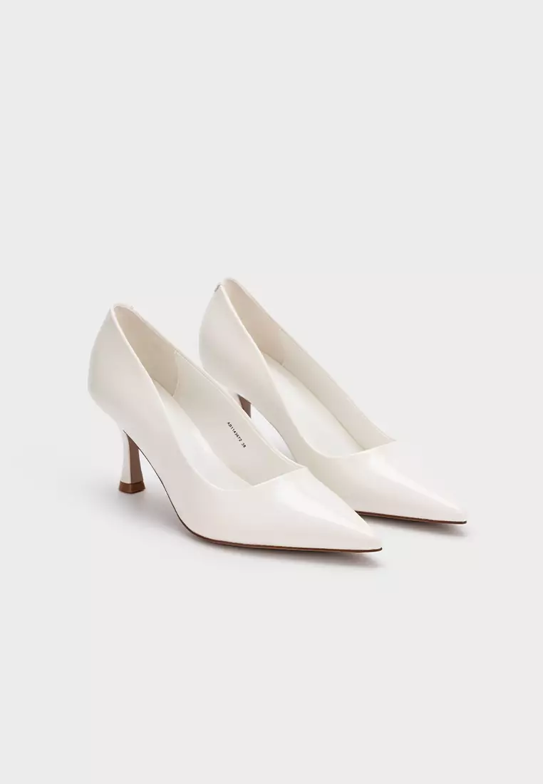 CLASSIC POINTED TOE MID HEEL PUMP