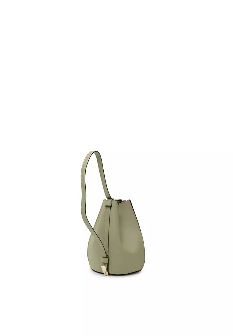 ORUKAMI Flat Hook Convertible Bucket Tote Small - Matcha