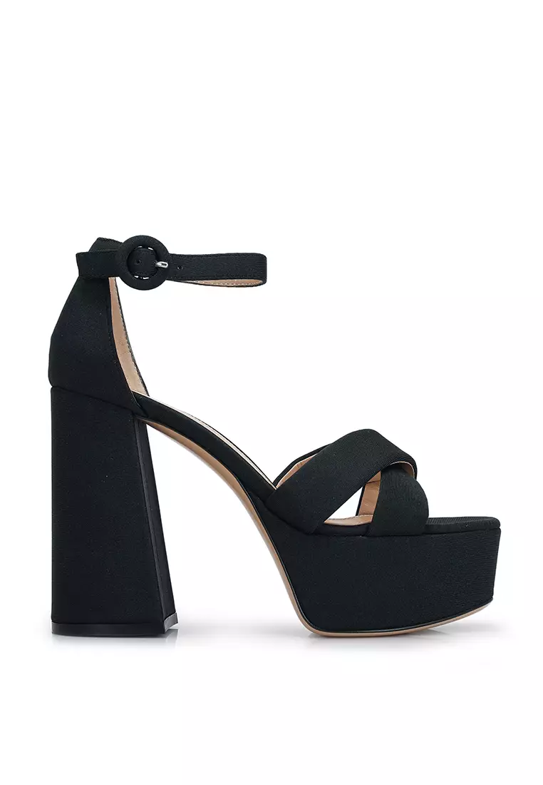 Gianvito rossi suede platform sandals outlet