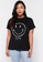 Vero Moda black Plus Size Elis Smiley T-Shirt FEE52AA13DEB8CGS_1