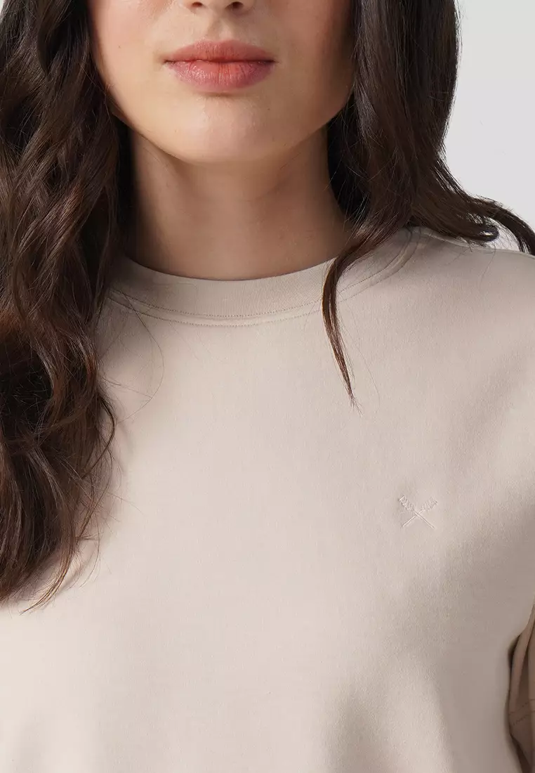 Interlock T-Shirt With Side Slit