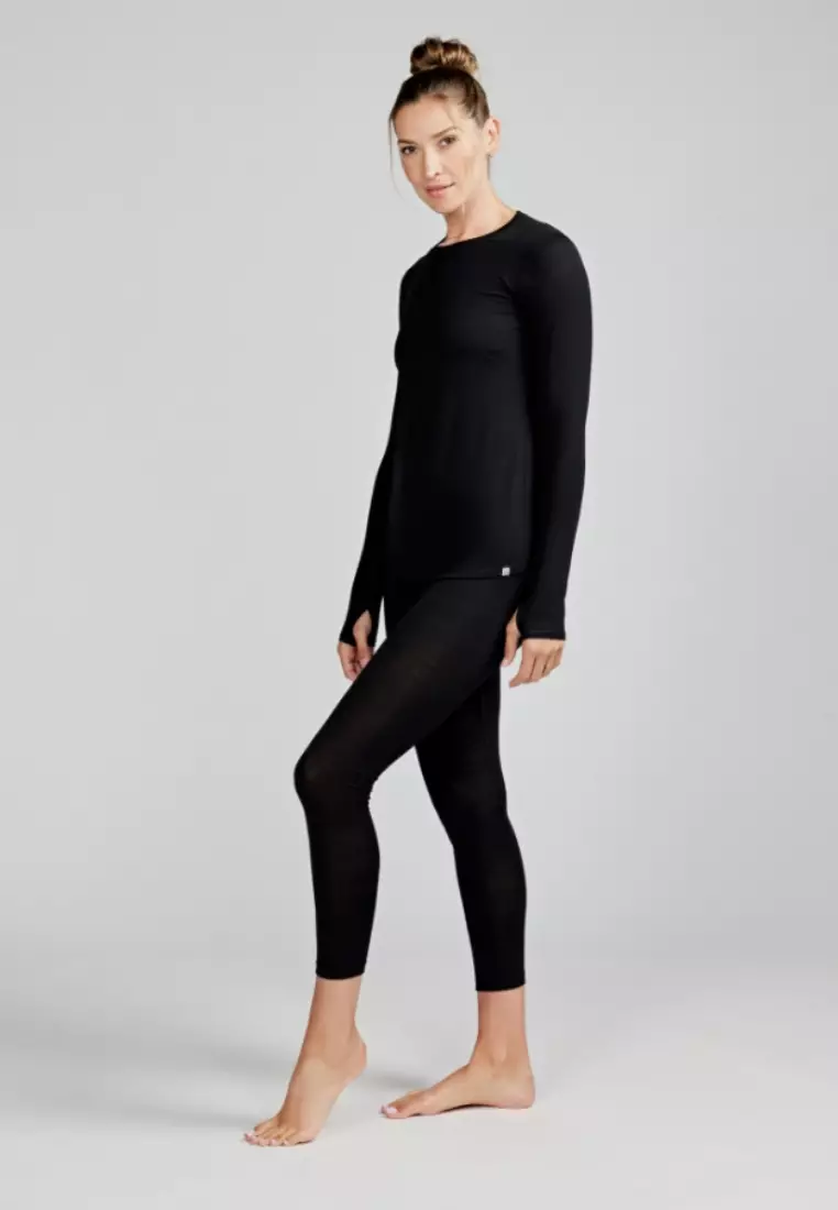 Energia Women's Quick-Dry Long Sleeve Gym Top - Lightweight, Breathable, Premium Fit