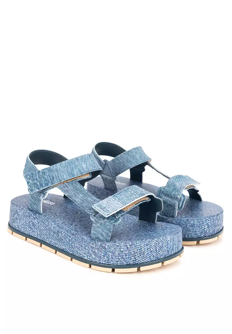 Flowing Denim Platforms