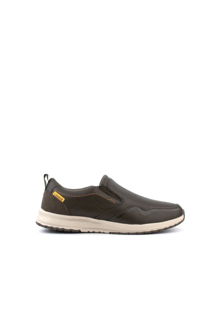 LARRIE Men Dark Olive Light Weight Travel Slip On Shoes