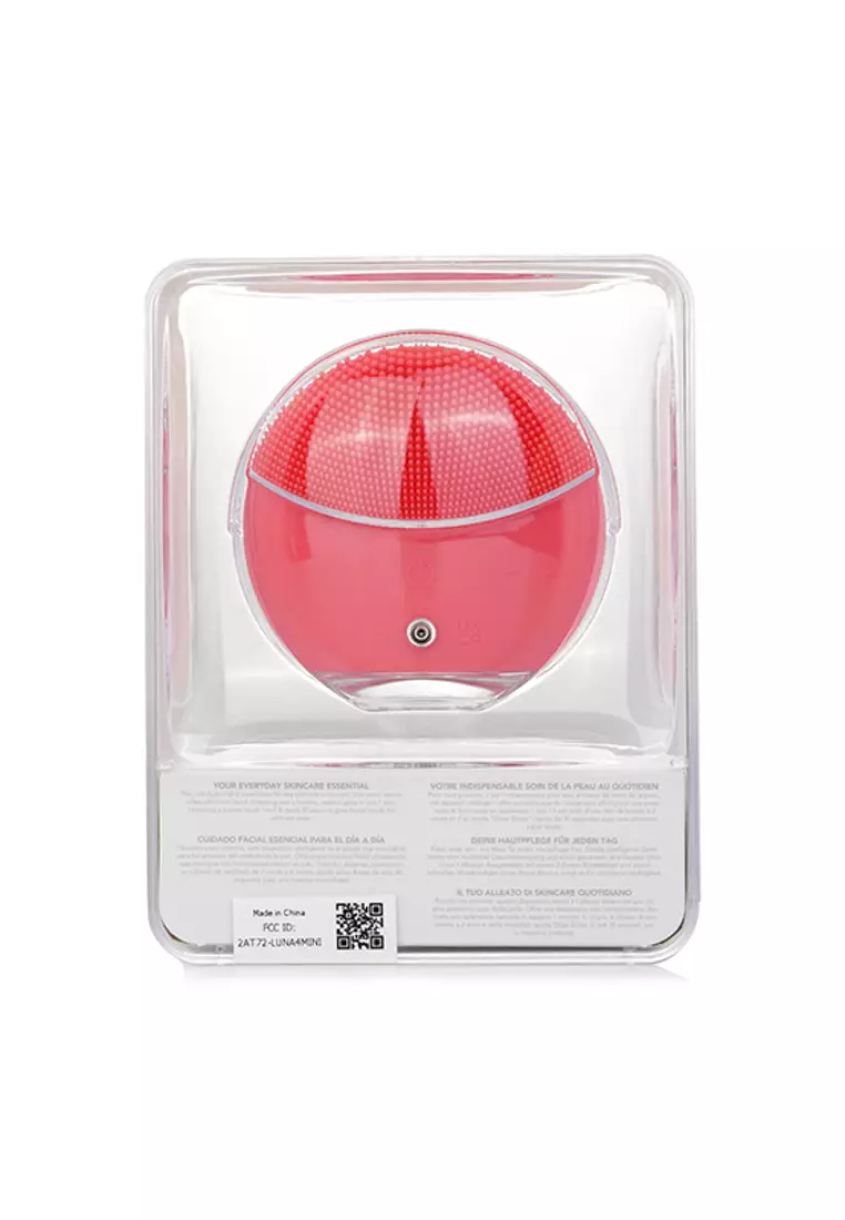 FOREO - Luna 4 Mini Dual-Sided Facial Cleansing Massager - # Coral 1pcs.