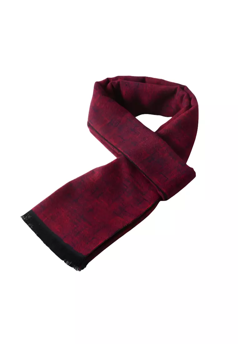 Men's Warm Scarf for Autumn and Winter - Thick Korean Style Long, Versatile Scarf