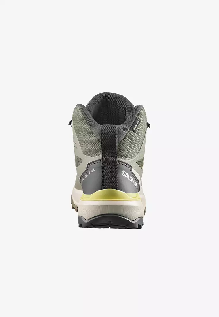 X Ultra Edge Mid Gore-tex Men Outdoor Shoes in Olive Night /Aloe / Endive