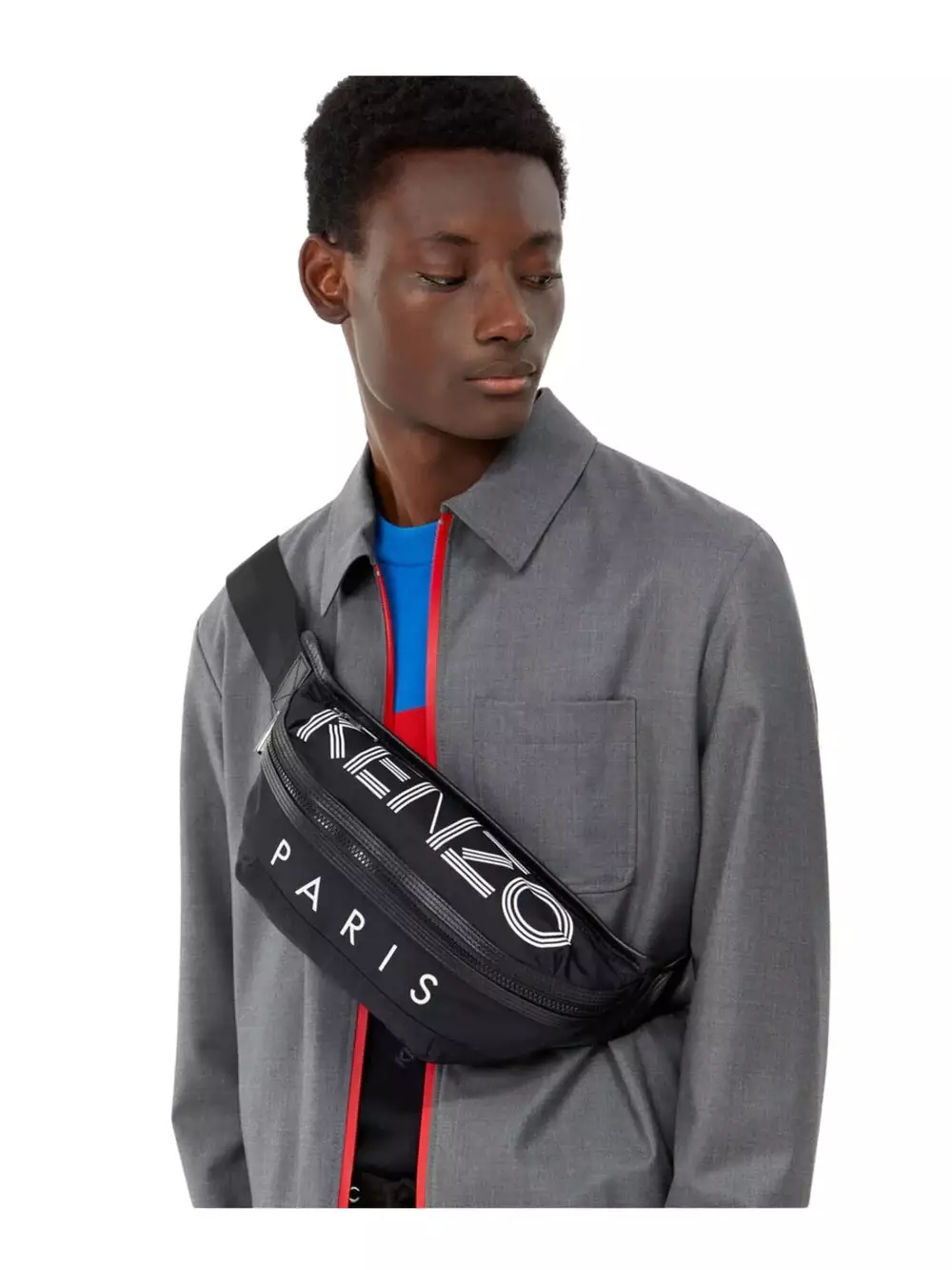 Kenzo Paris Bumbag Waist Bag Original Belt Bag Black