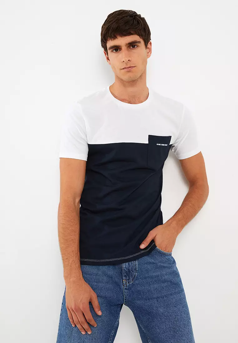 Mens cotton t shirts short sleeve sale