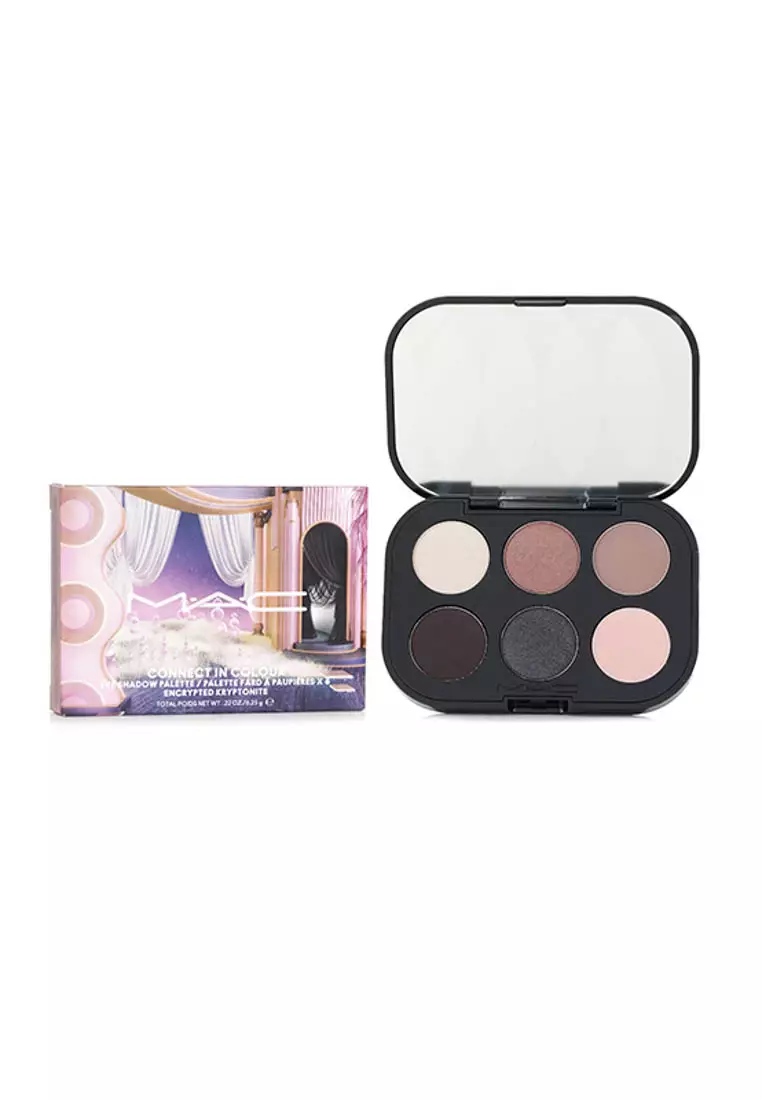 Mac - Connection In Colour Eye Shadow (6x Eyeshadow) Palette - # Encrypted Kryptonite 6.25g/0.22oz