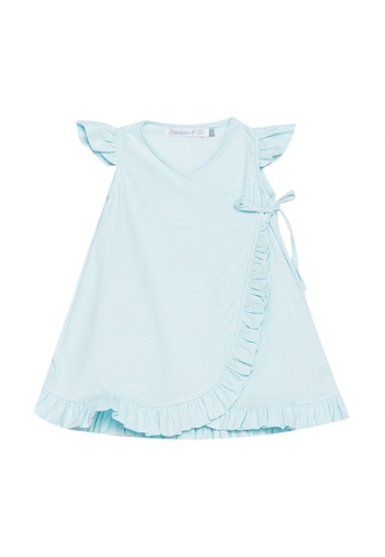 Shop Style Me Little The Linen Wrap Dress Online On Zalora Philippines