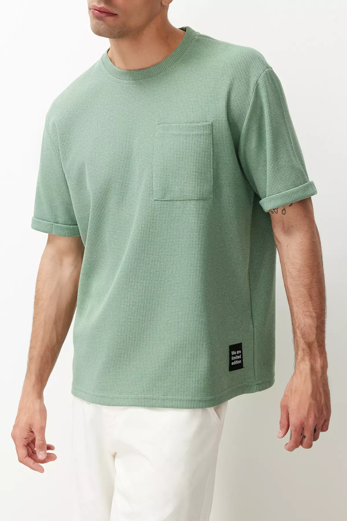 Waffle Knit T-Shirt