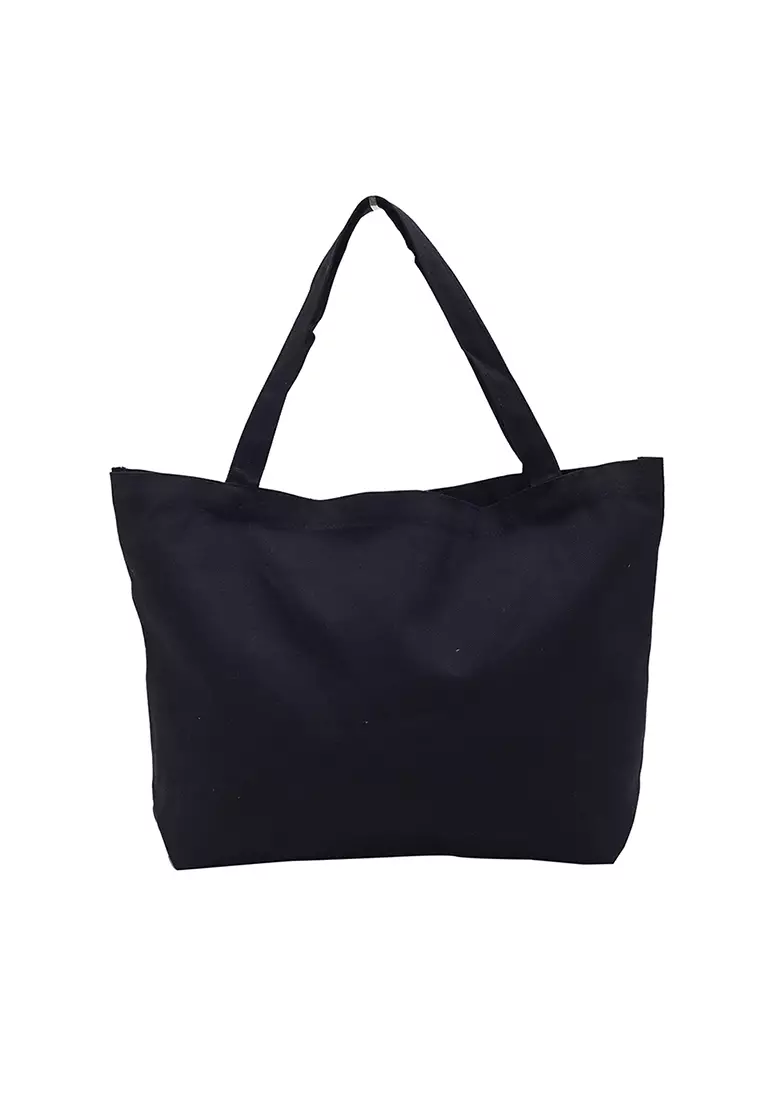 Canvas Bags Joypixels Black Emoji