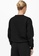ONLY black Square Long Sleeves String O-Neck Sweatshirt 1BA01AA377CD95GS_2
