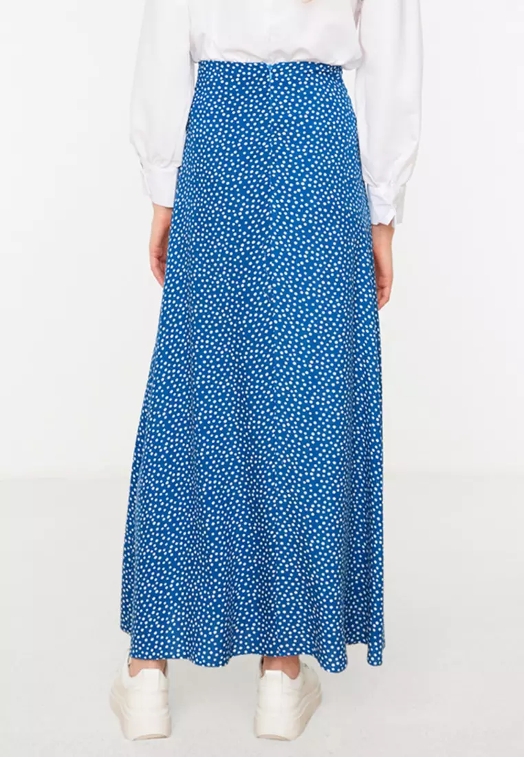 Printed Maxi Skirt