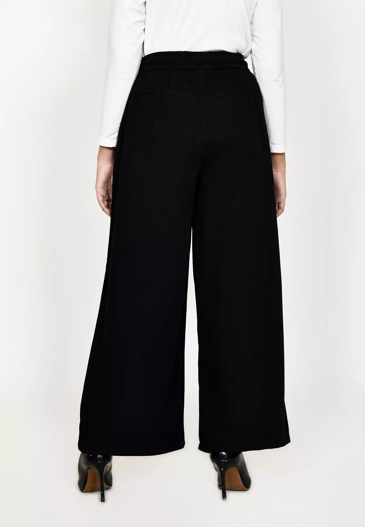 Kulot Denim Emma [Panjang 102 cm] HITAM