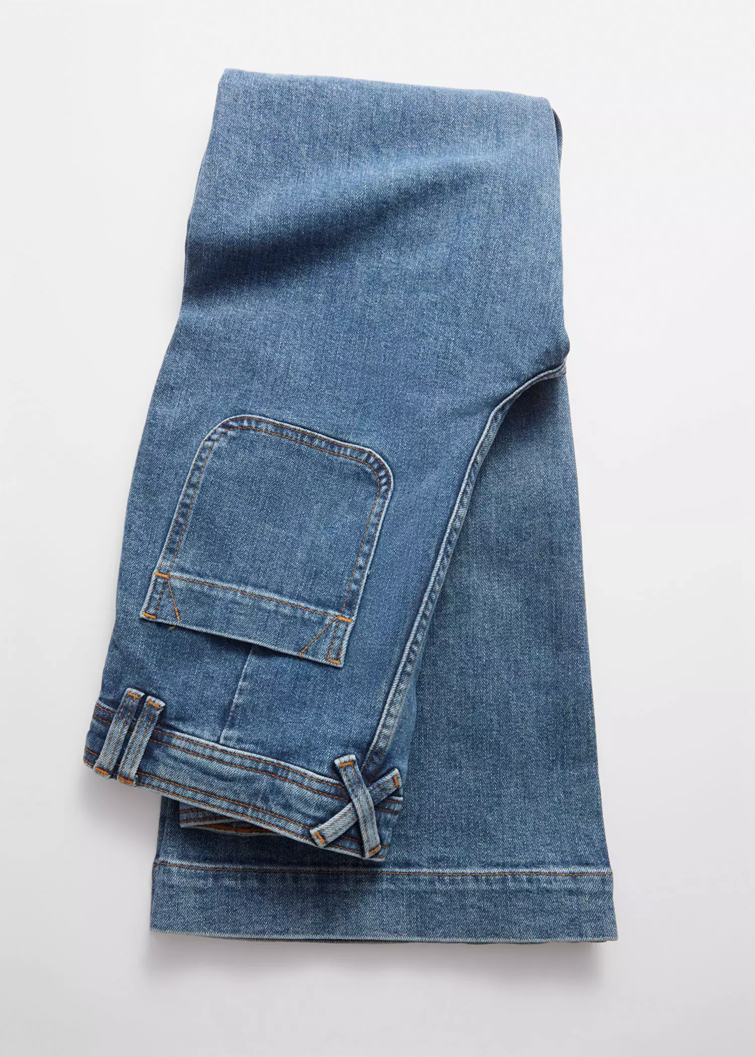 High-Waist Bootcut Jeans