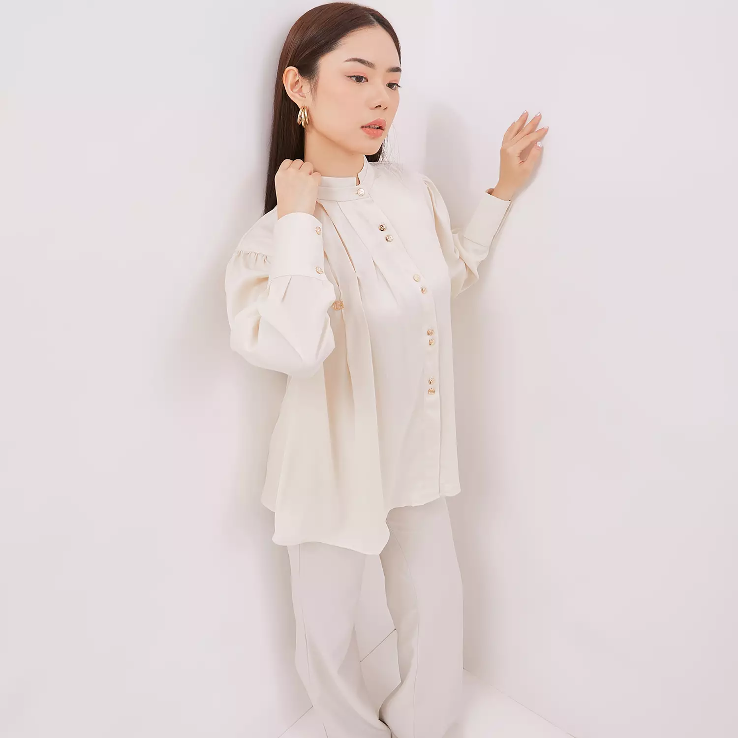 Chanté - Gilma Shirt in Ivory