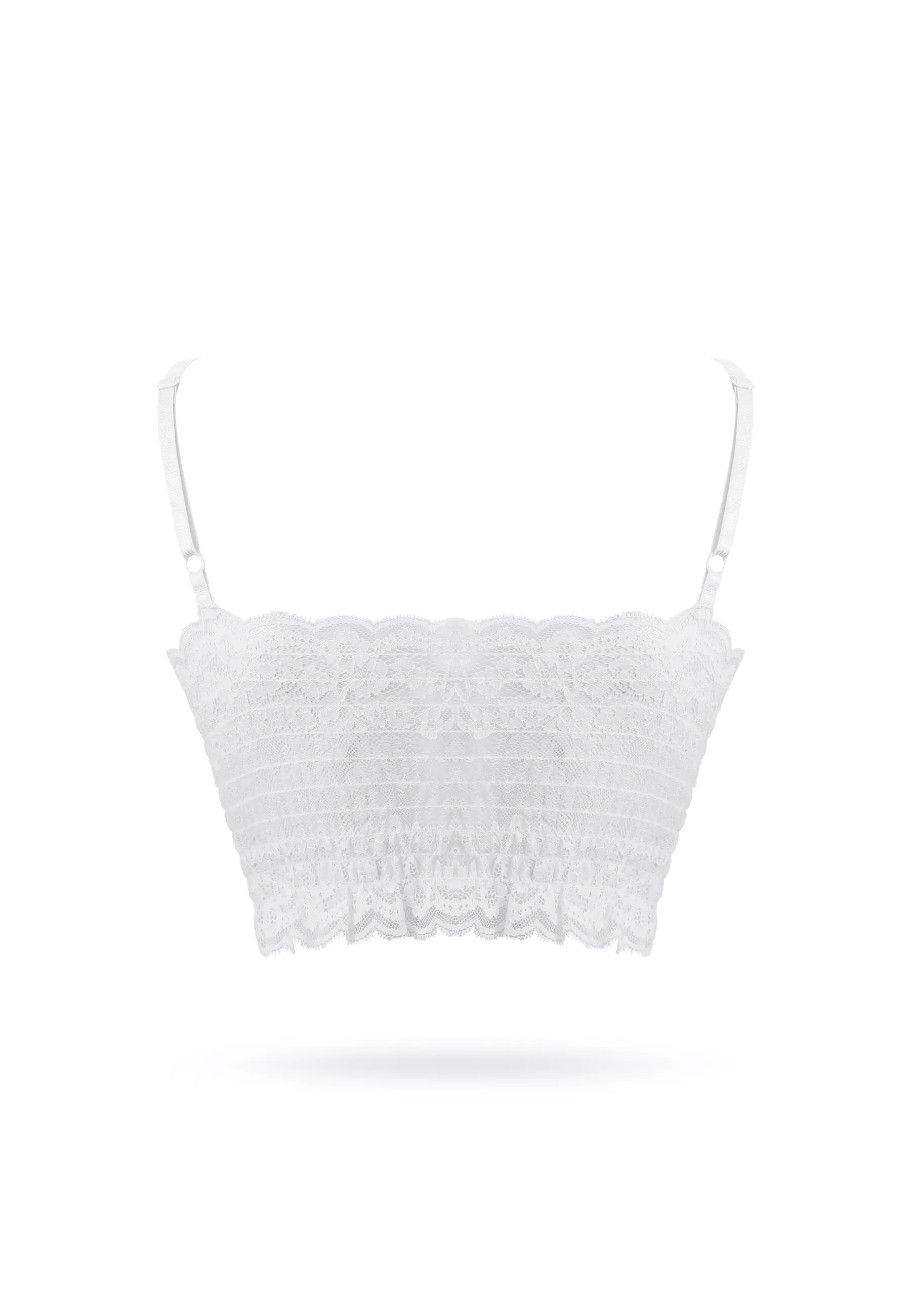 You’ve ( YouHave ) Tanktop Tank top Bustier Wanita Crop Top Tengtop Tangtop Brokat Bralette Wanita Outer 100140