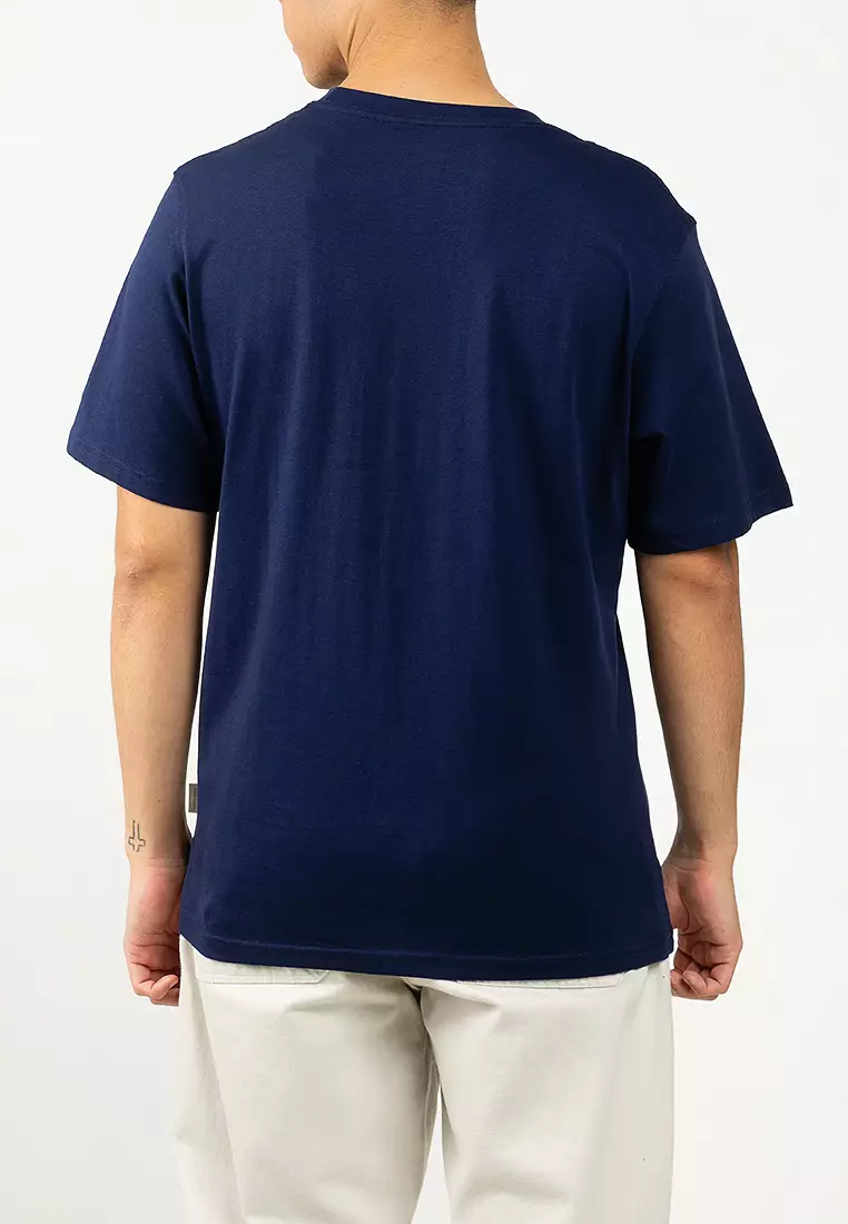 Short Sleeve Crew Neck Minimal Tee