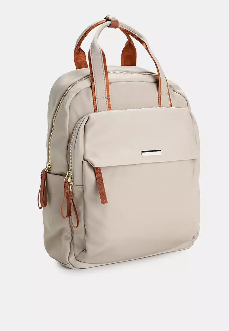 Premium Oxford Nylon Laptop Backpack with Top Handle