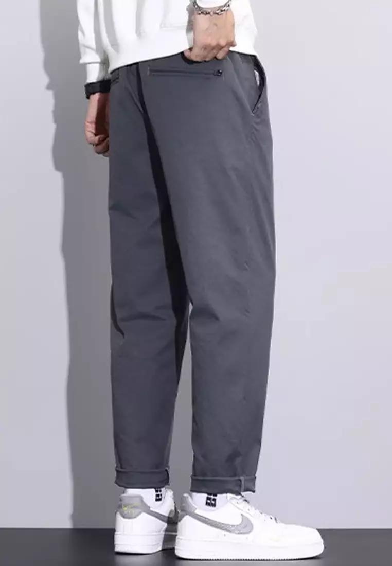 Elasticated Waist Casual Pants