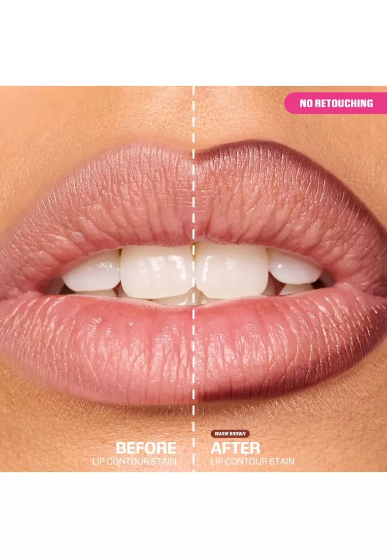 Huda Beauty Lip Contour Stain Warm Brown