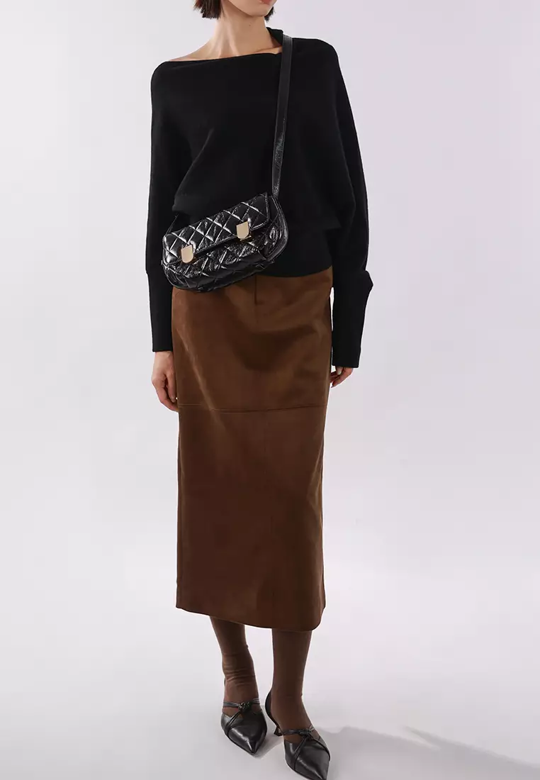 Koko Baguette Bag - Black