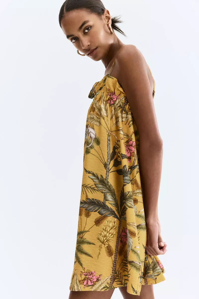 Loose-fit strappy dress