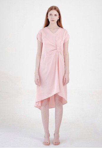 MILLE pink Shayla Dress Pink 6EB9FAAFE85C06GS_1