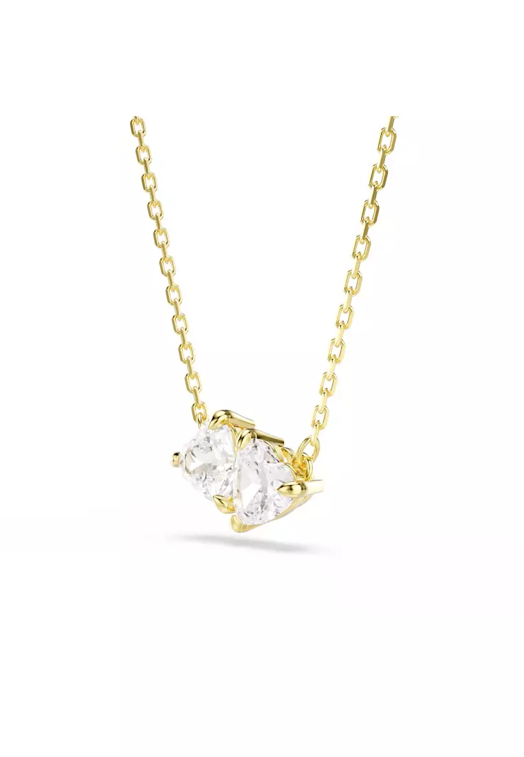 MESMERA:NECKLACE WHITE/GOS